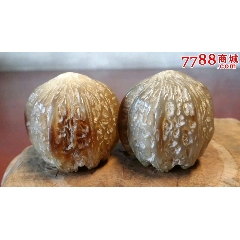 白牦牛角精雕文玩核桃(au22441756)_7788收藏__收藏热线