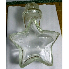 温馨祝福五角星玻璃瓶(au22453343)_7788收藏__收藏热线