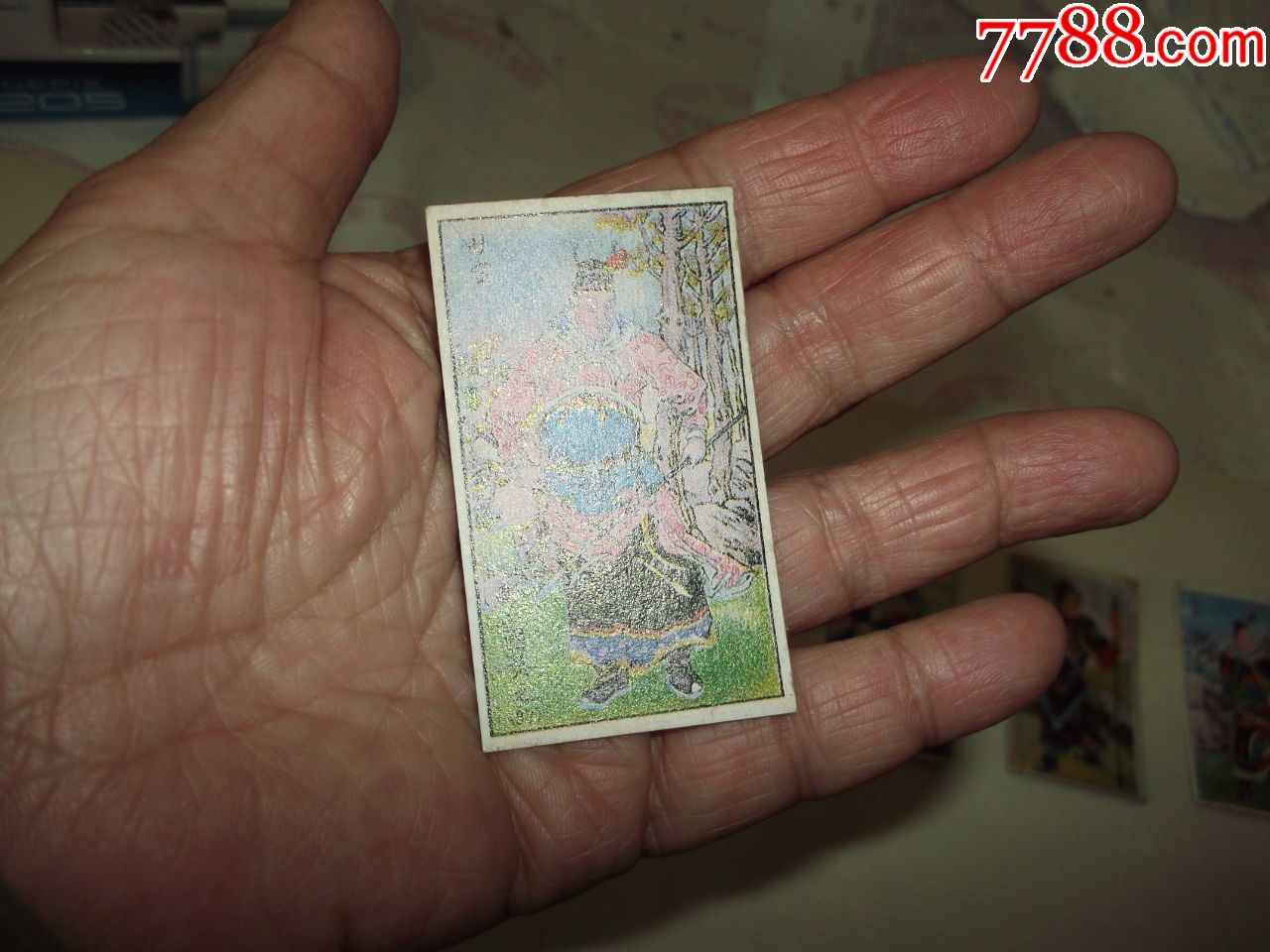 君用一份国货…【三国志人物系列5枚】民国香烟画片(南洋兄弟烟草公司