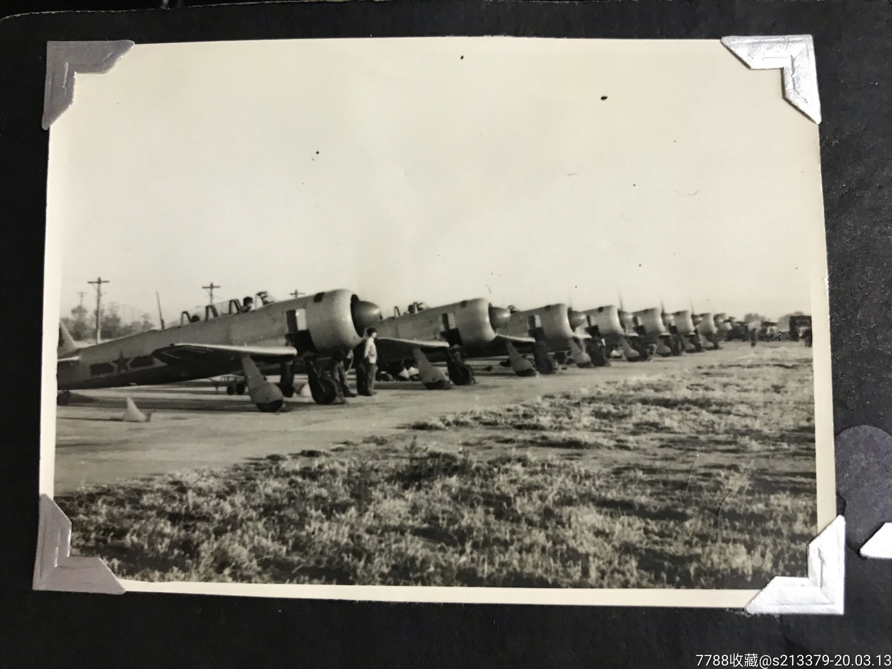 空军飞行员的一个人的照片影集