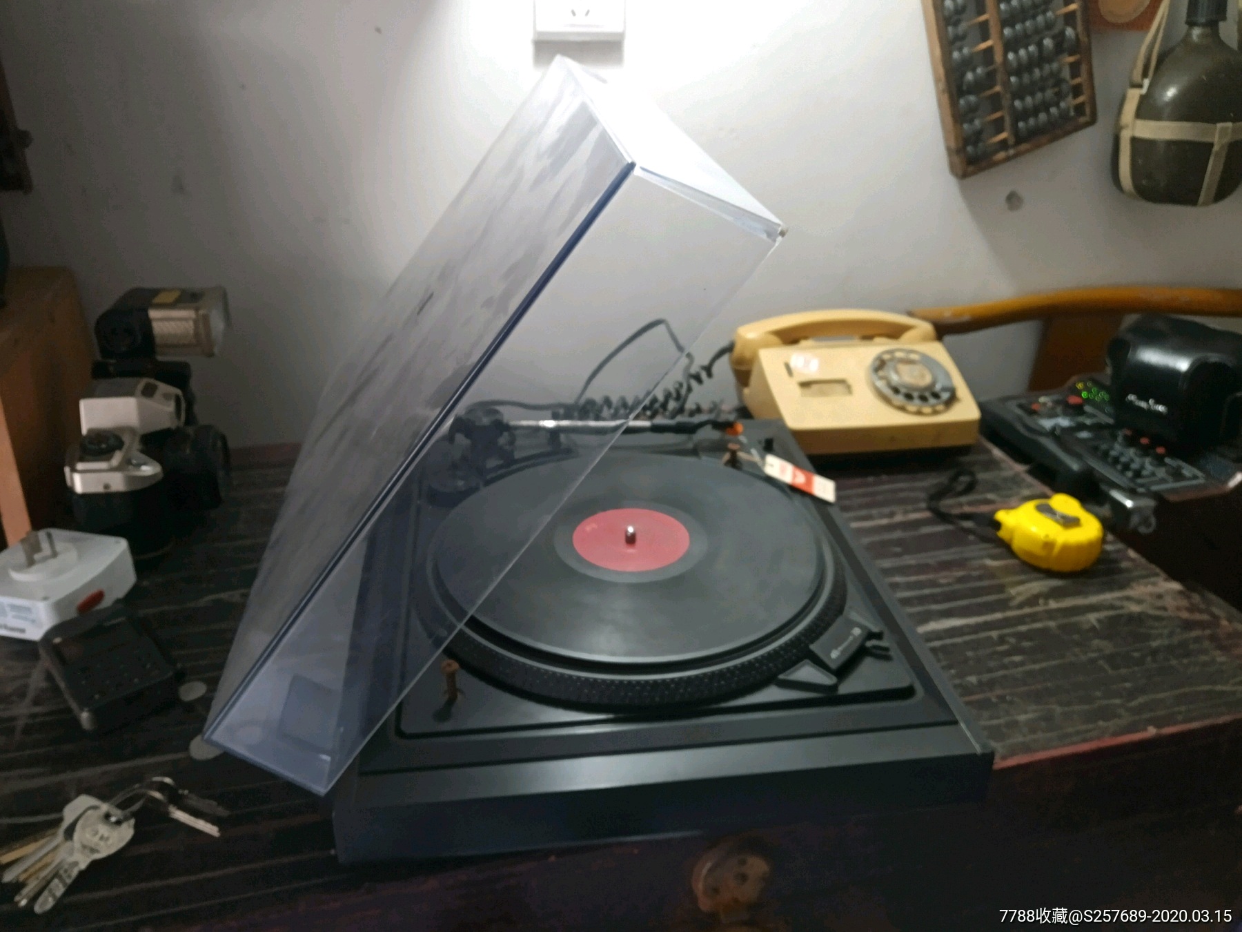 90年东鹏电唱机_老唱机/留声机【回品阁】_第6张