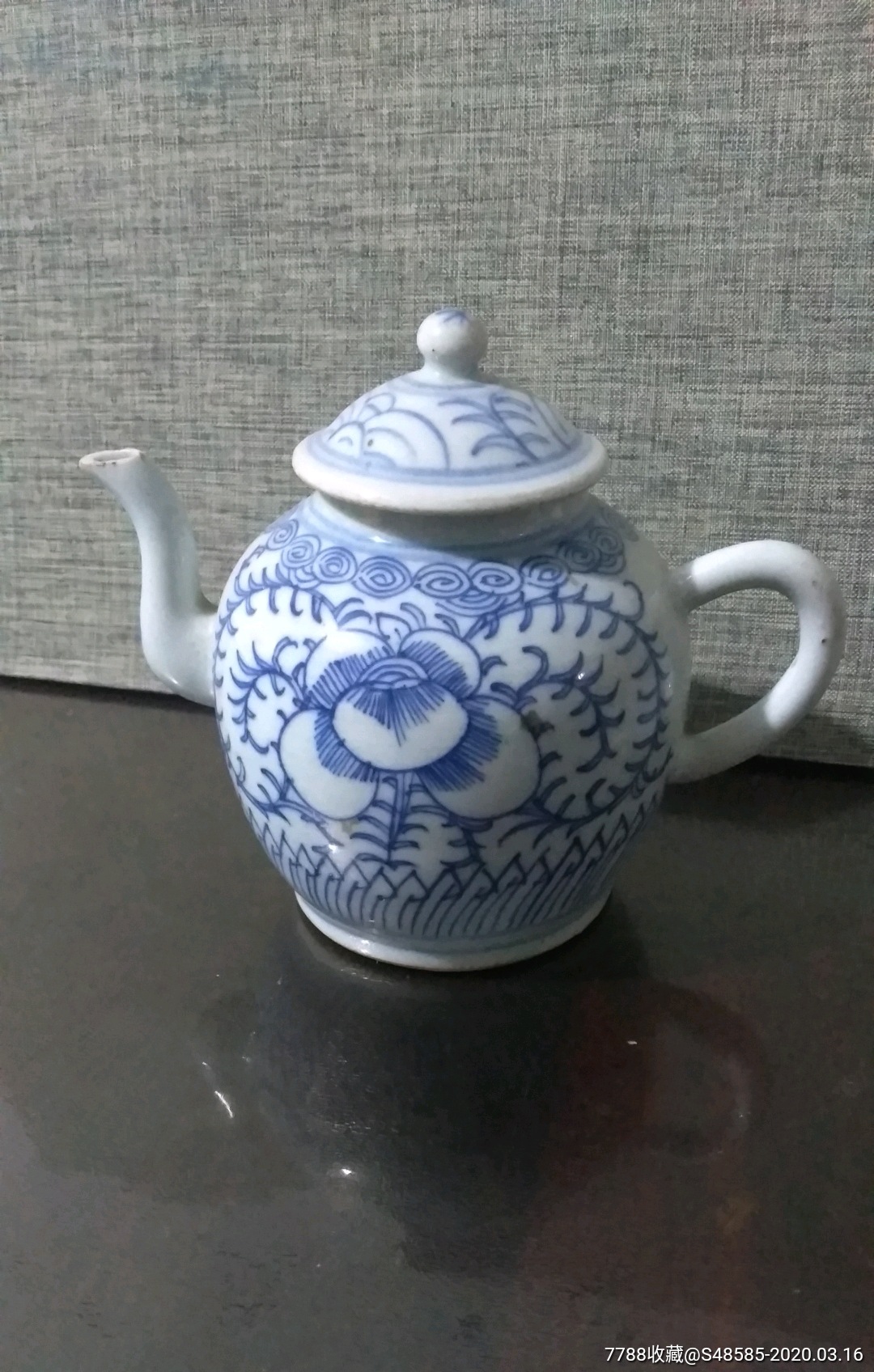 清末民初青花执壶