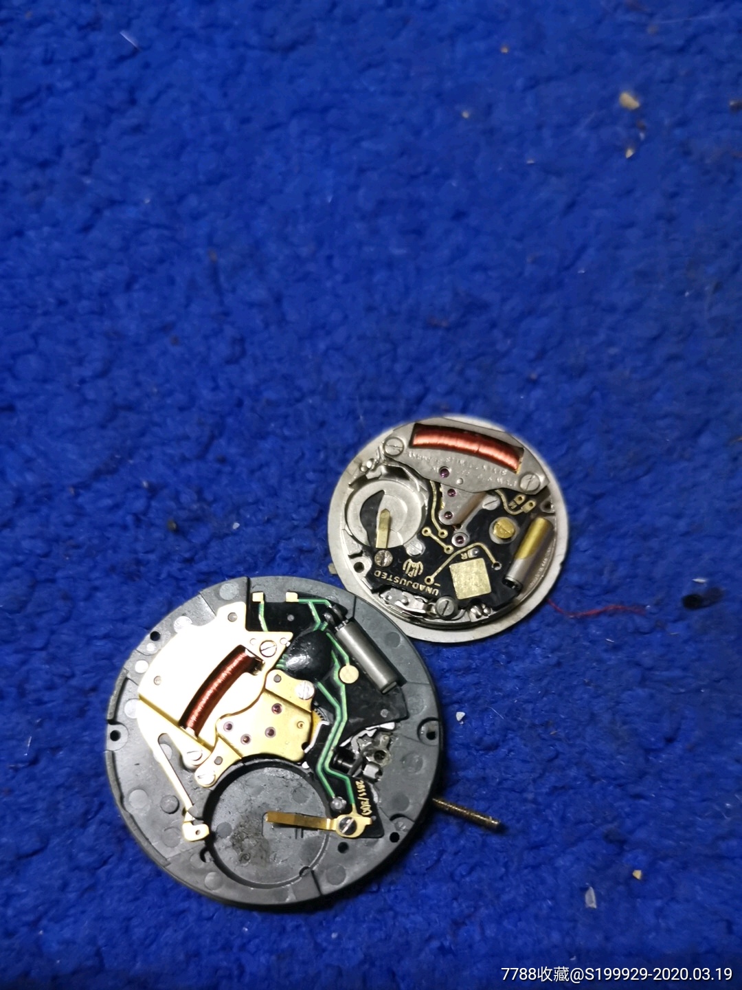 2个石英表机芯拍卖
