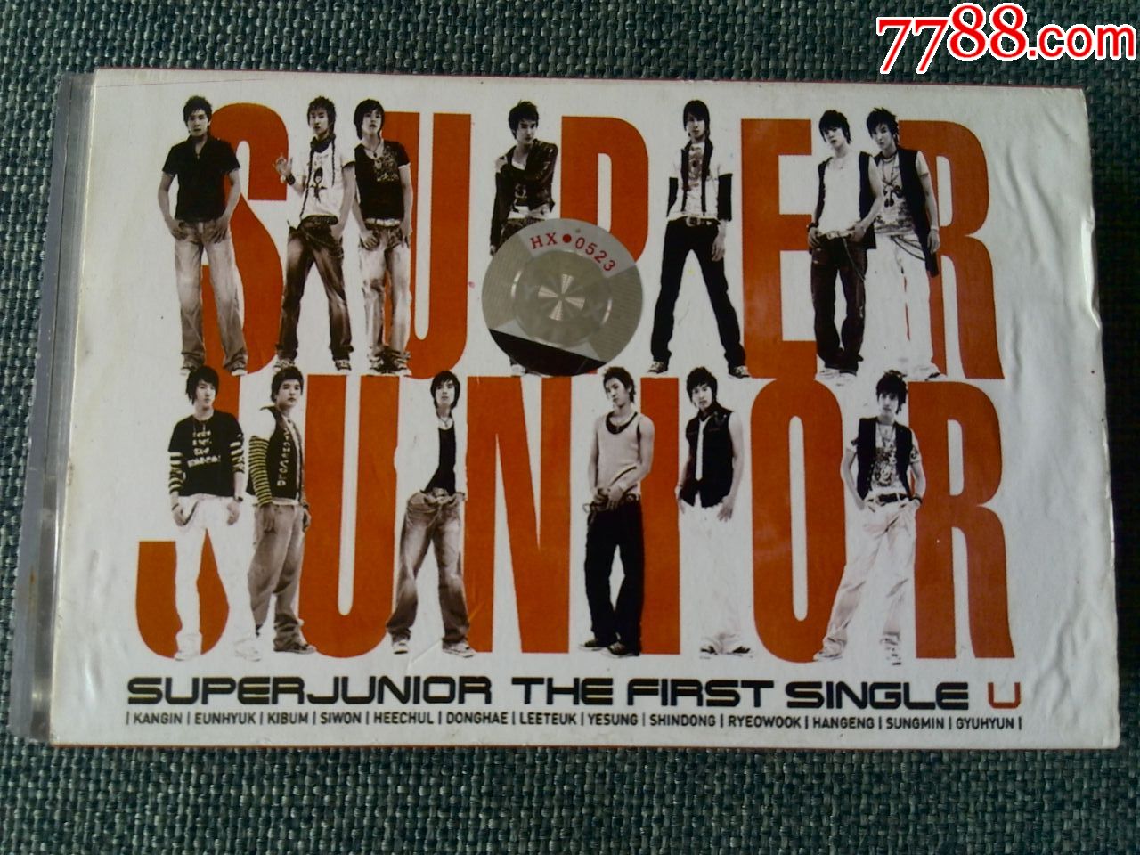 韩国superjunior组合演唱专辑thefirstsingleu