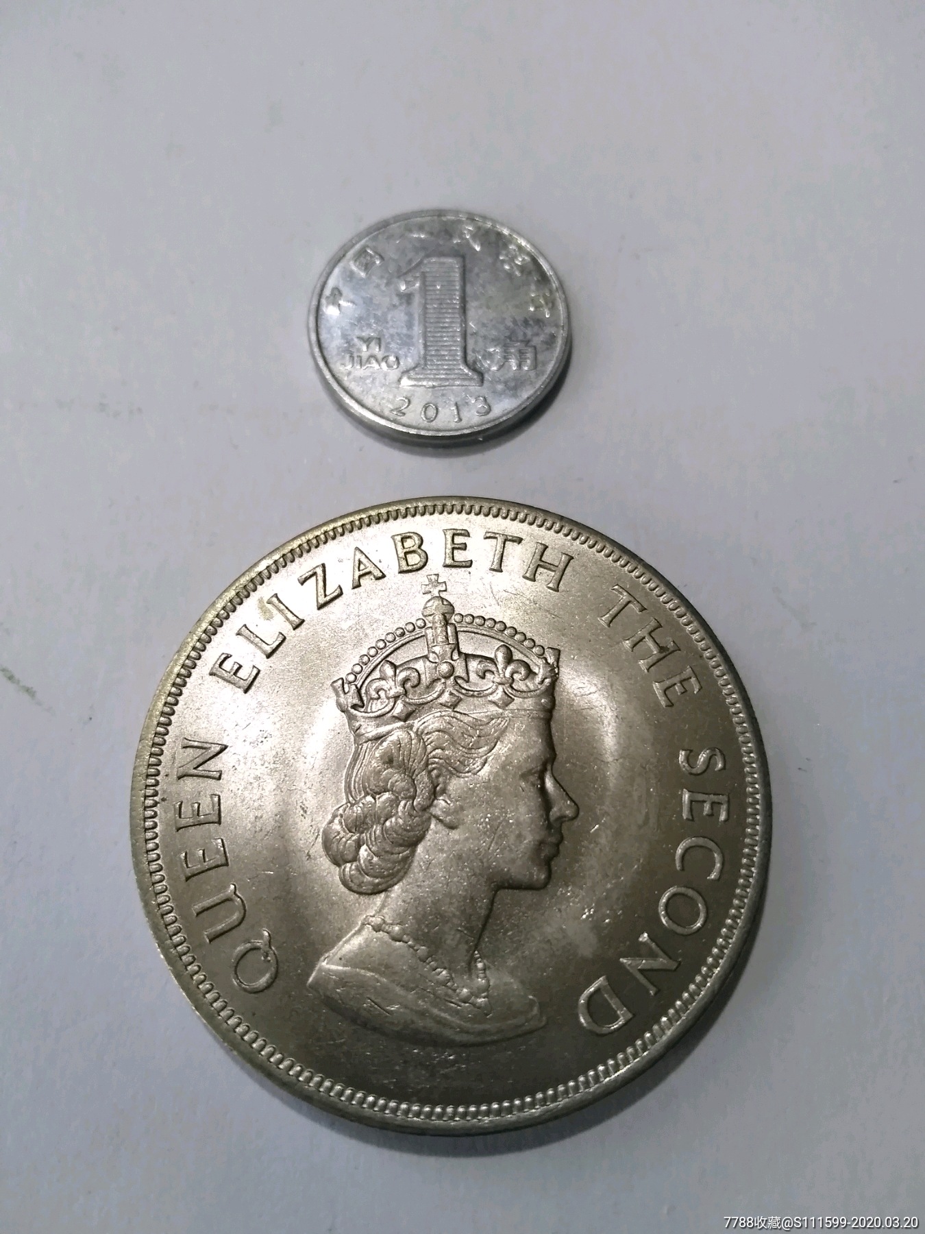 泽西岛大个硬币