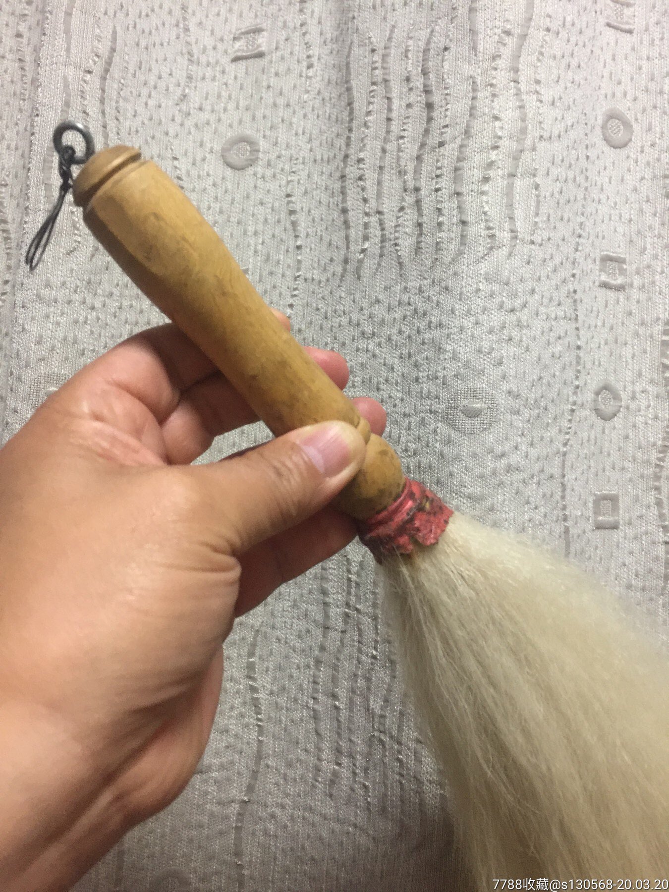 吉祥圣洁白牦牛尾拂尘(甩子)