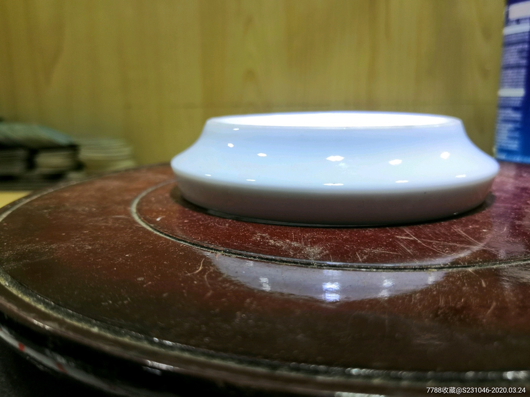 早期手工高白泥烟灰缸_单色白瓷_第9张_7788瓷器