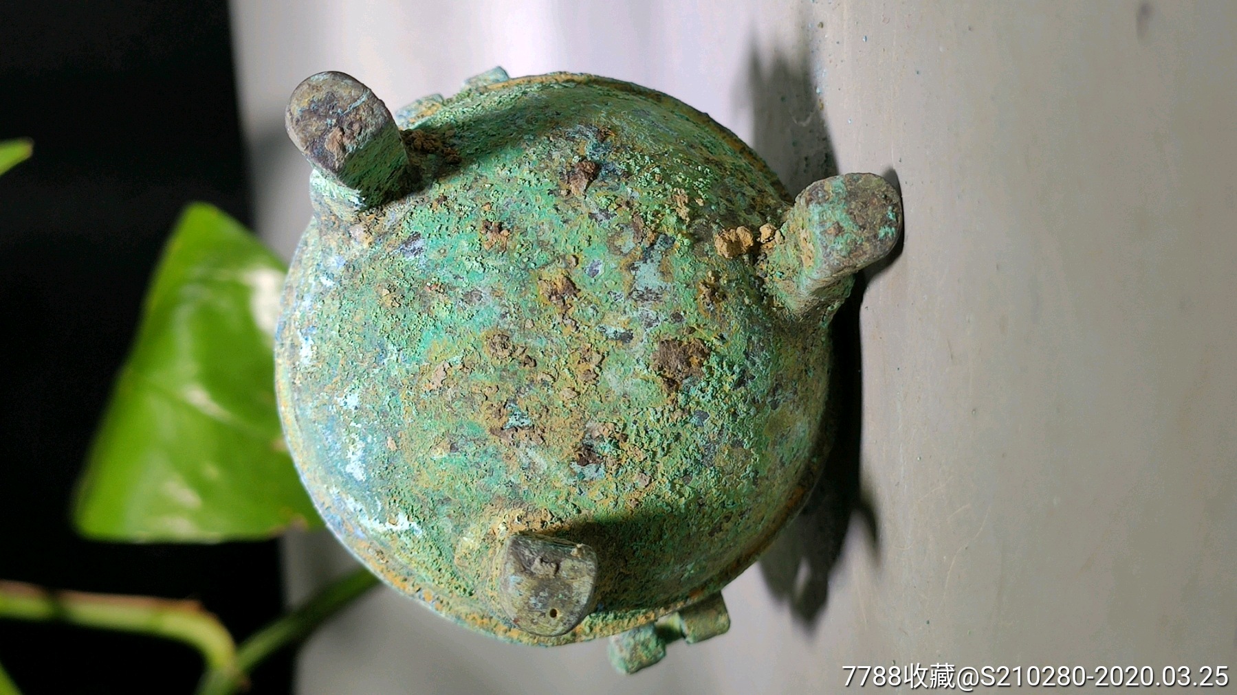 带盖小铜鼎_铜杂件_图片鉴赏_收藏价格_7788铜器收藏