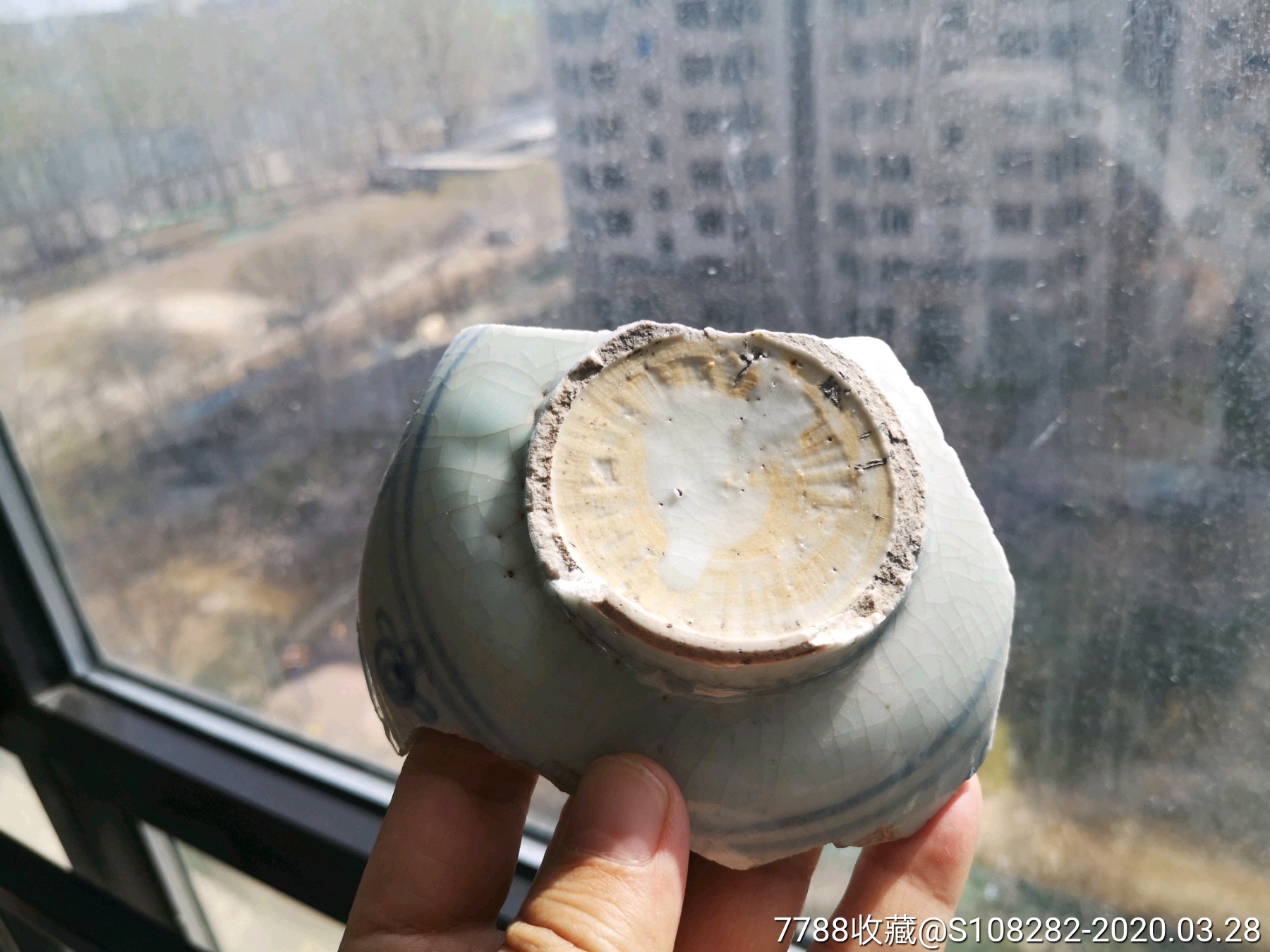 明代瓷器接胎痕图图片