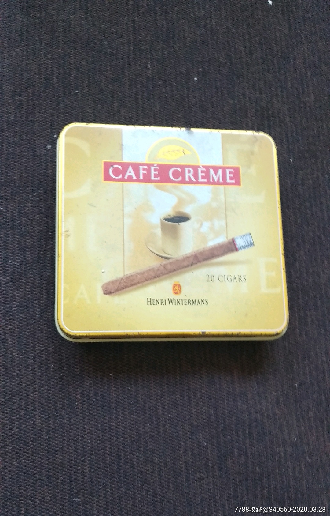 cafe creme铁盒雪茄图片