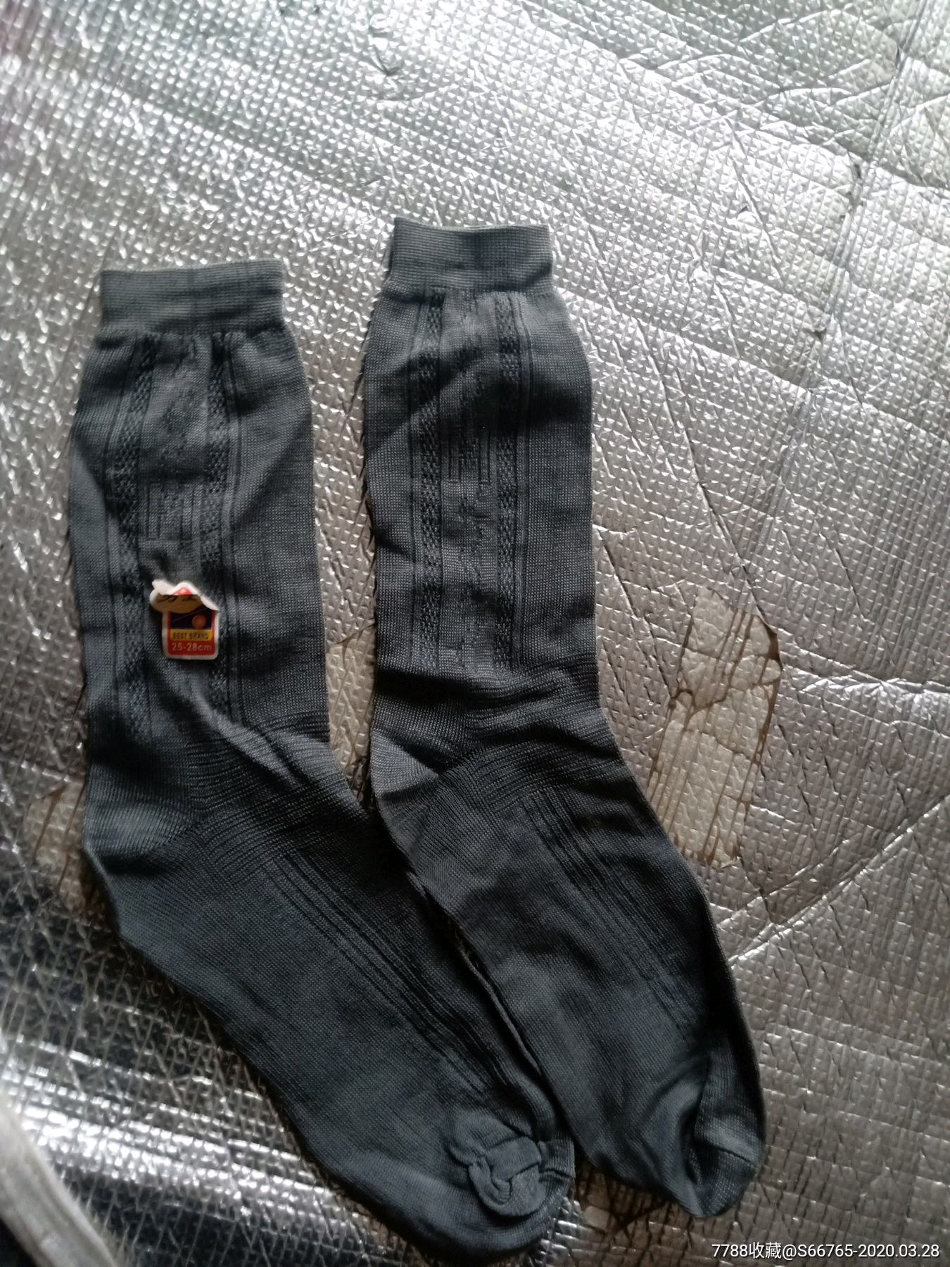 怀旧老尼龙袜3双