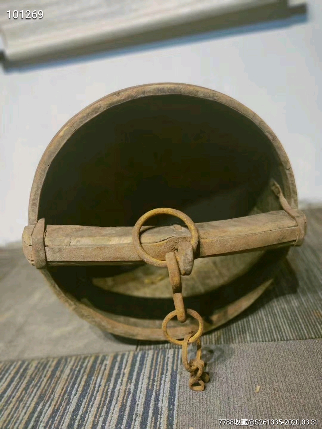 木桶辘辘罐旧社会使用的工具包老