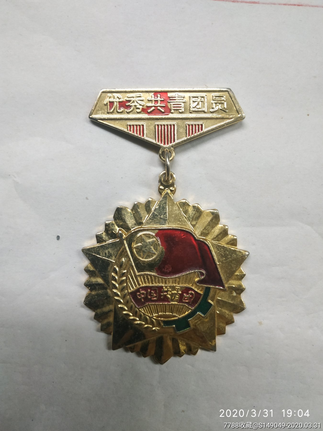 共青团华中科技大学委员会优秀共青团员奖章