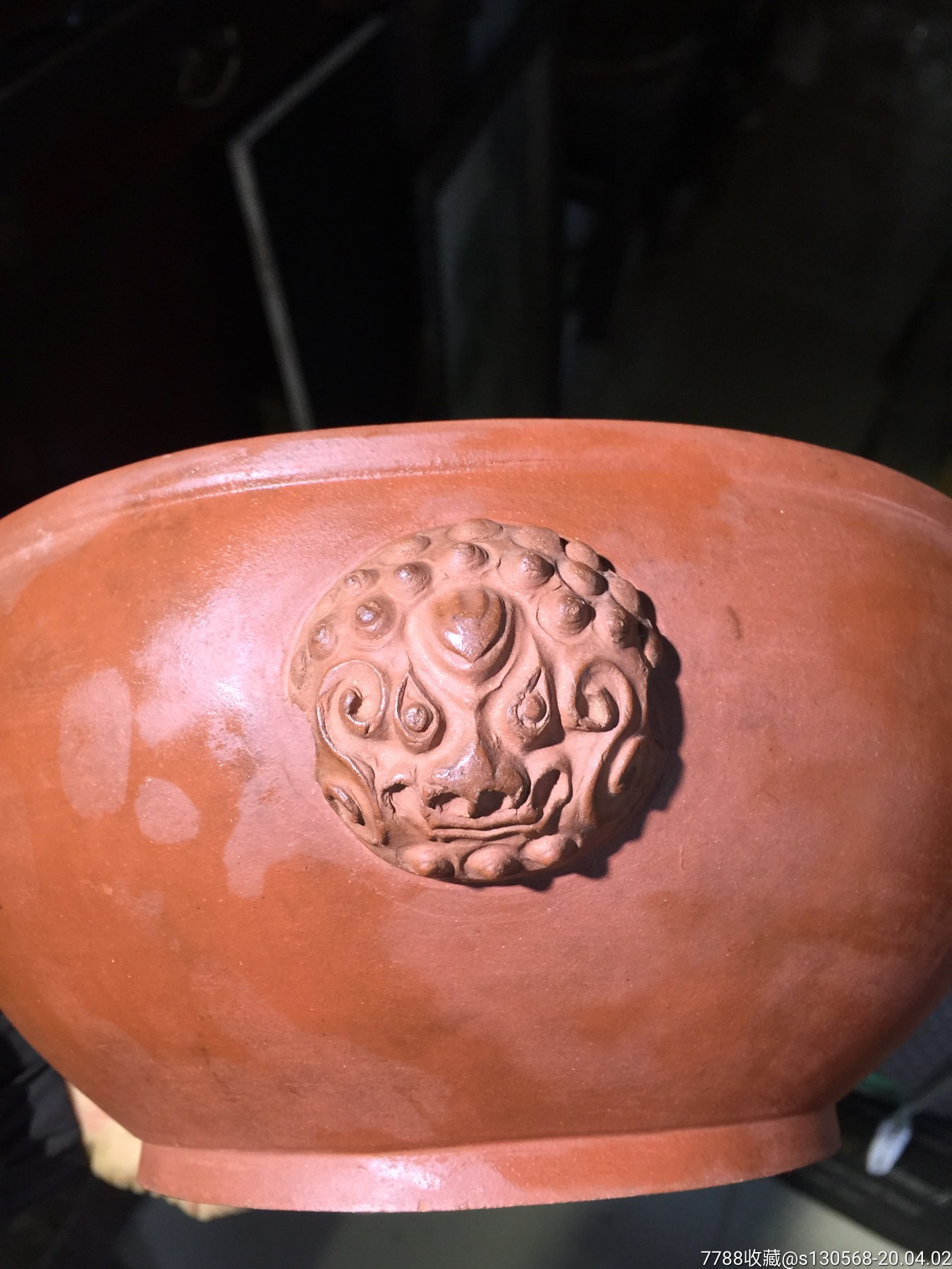 六七十年代紫砂名家石陶陶刻花鸟诗文紫砂汽锅