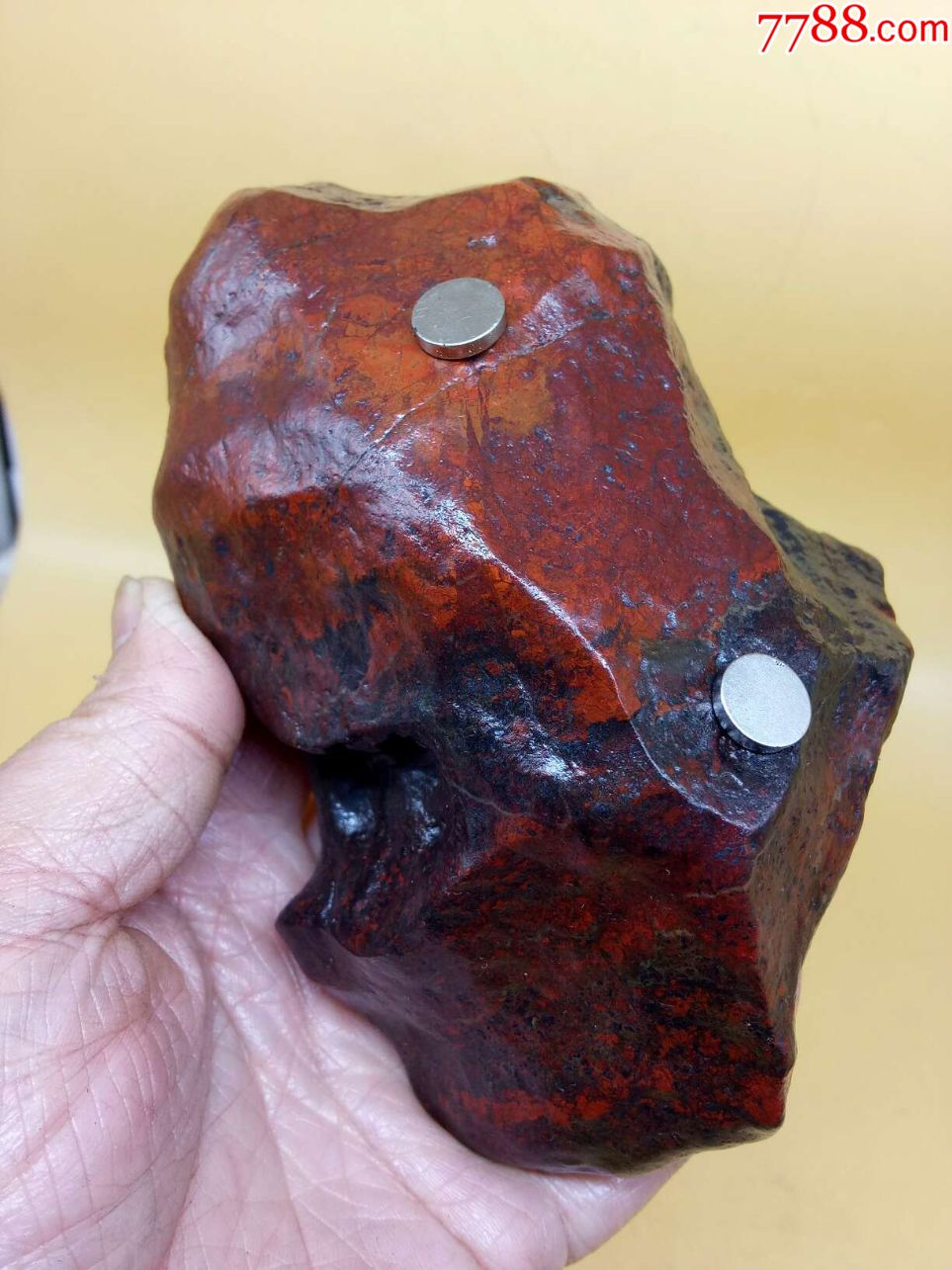 1465新疆哈密红伊丁陨石陨铁8*3克