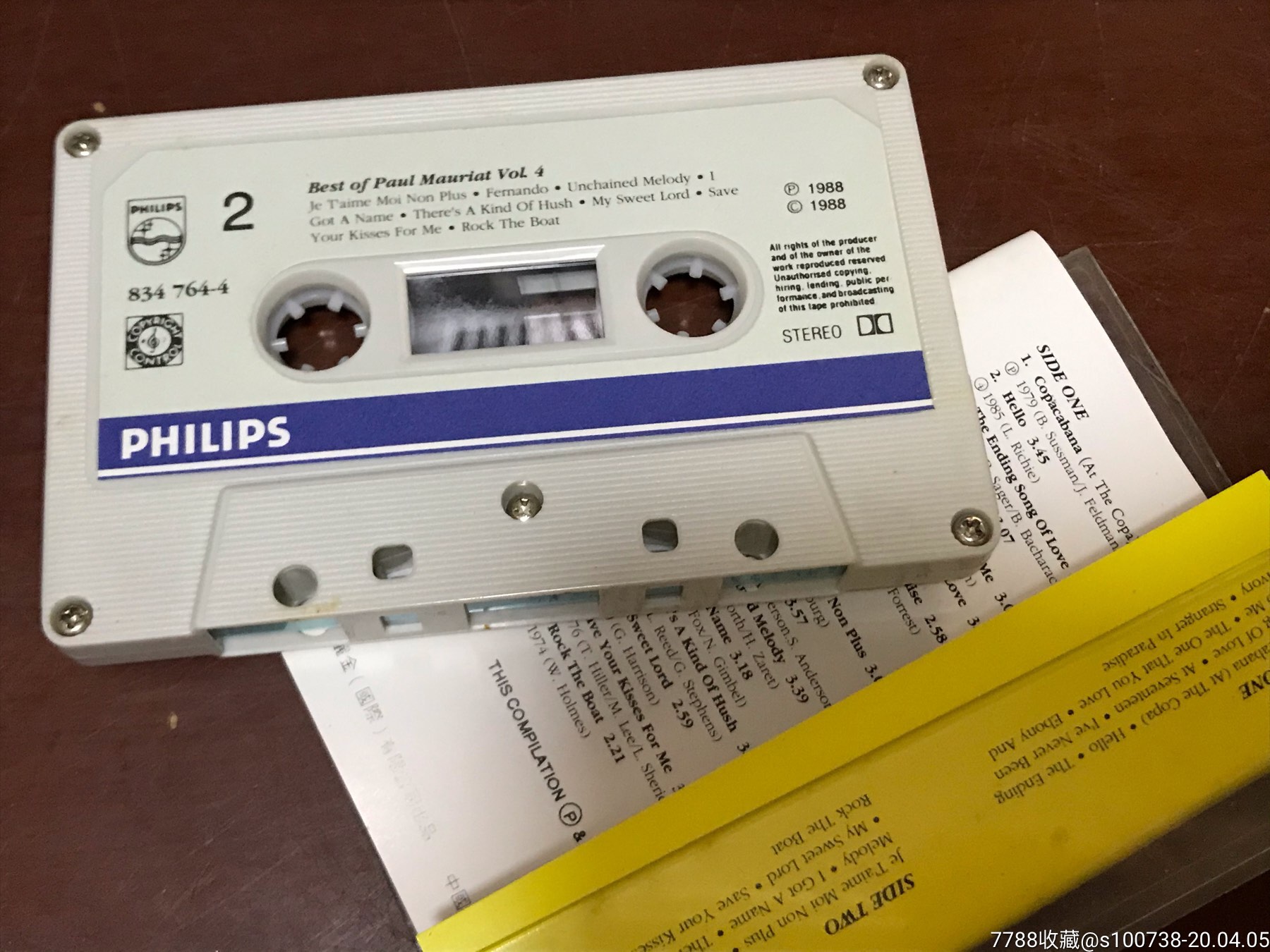 国外歌曲磁带.飞利浦