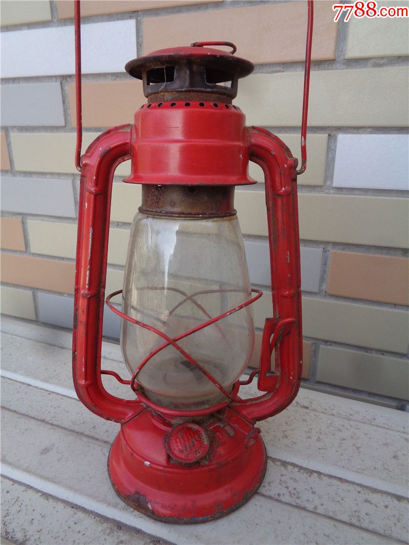 六十年代中国天津制作的老马灯