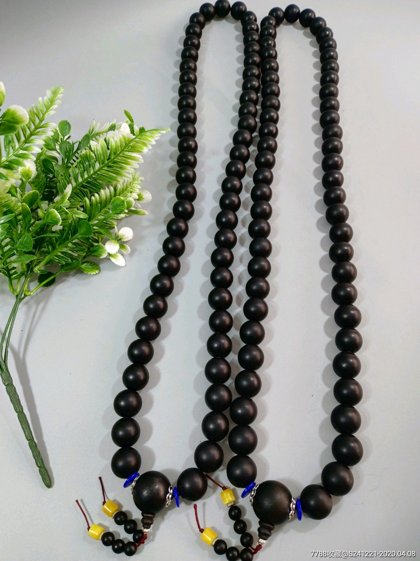 黑檀木珠串
