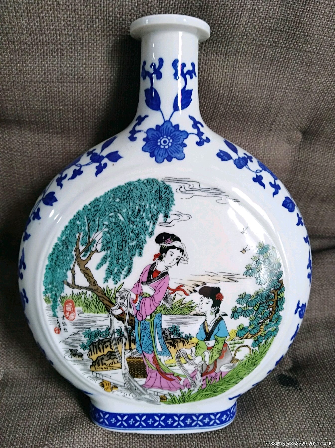 西施浣纱_酒瓶_图片收藏_回收价格_7788老酒瓶