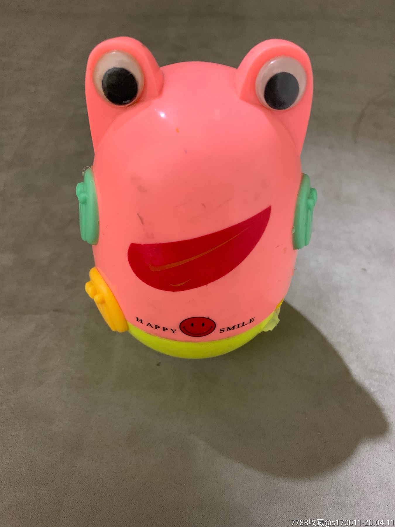 玩具不倒翁小青蛙不倒翁