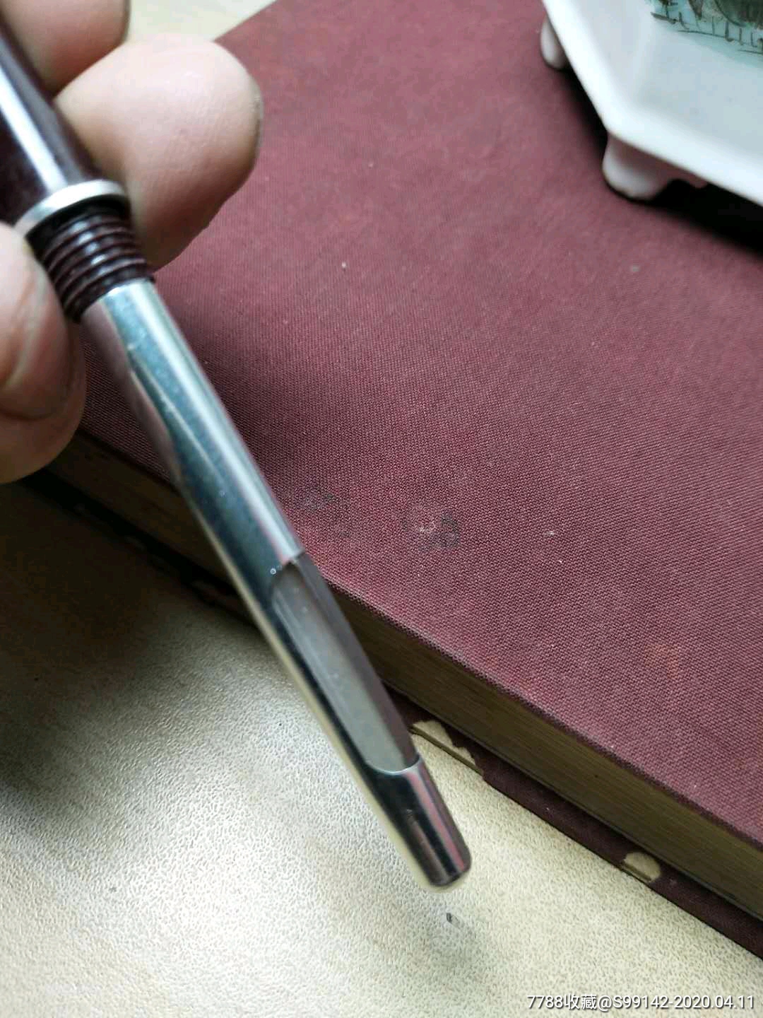 70年代"英雄"牌镀金笔库存未使用-钢笔-7788收藏