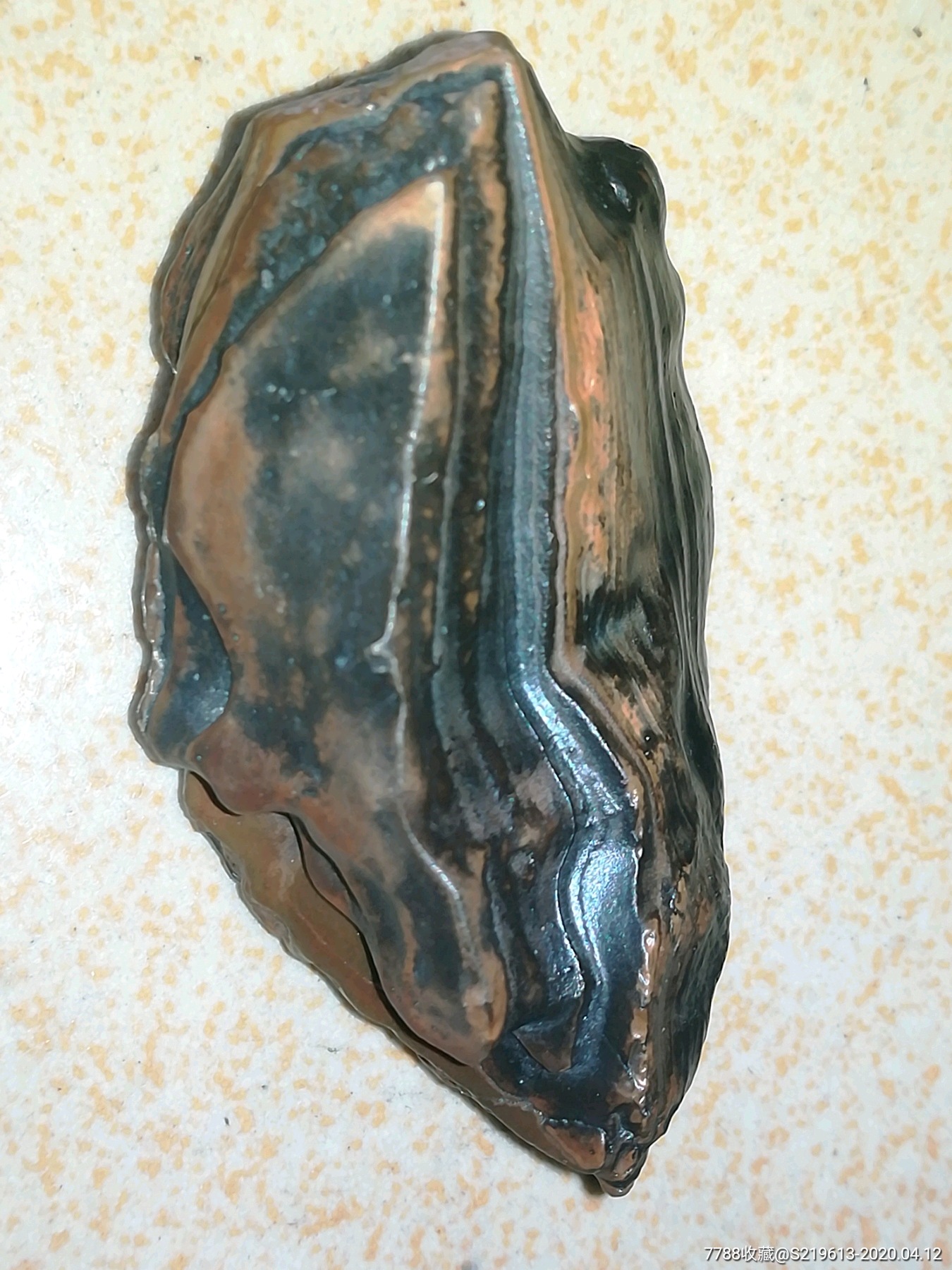 戈壁奇石老皮果核