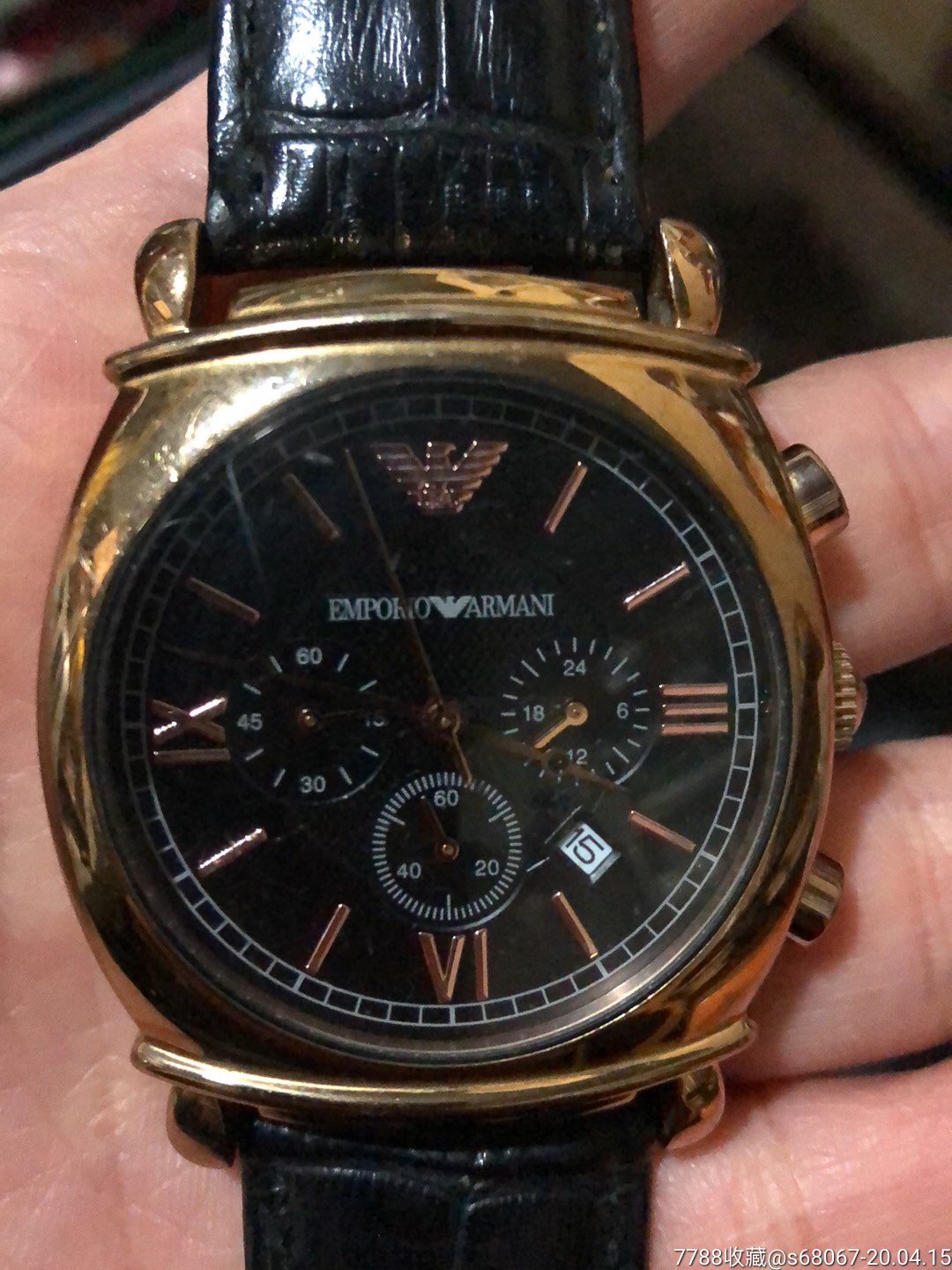 阿玛尼计时码男表_手表/腕表_图片收藏_回收价格_7788手表收藏