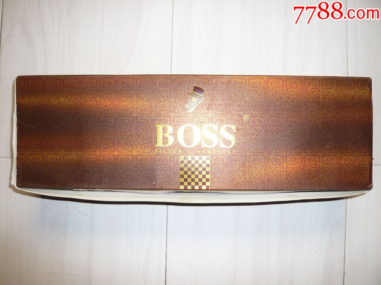 烟标条盒标boss老板内含5枚空盒