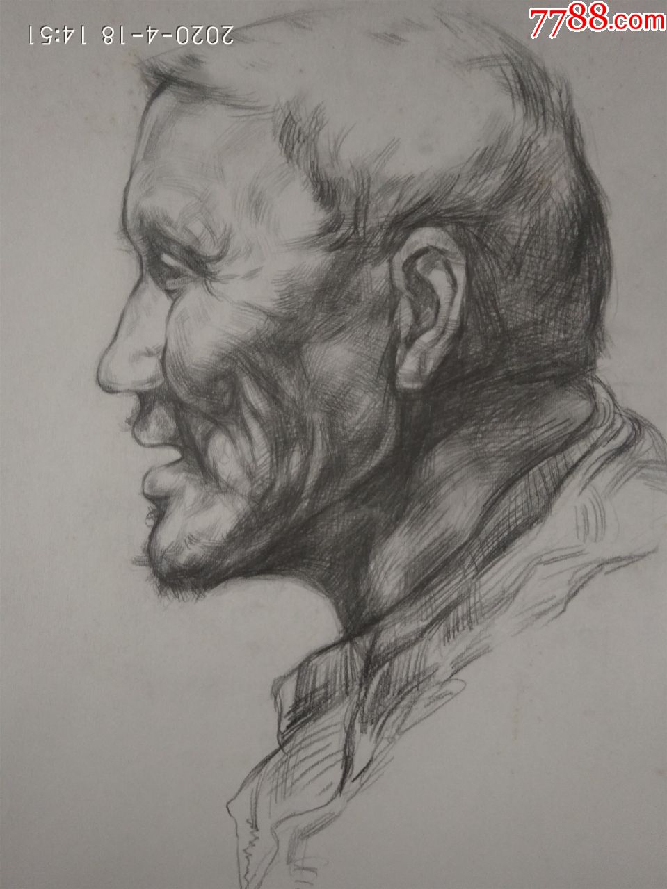 艺术学院美术系大学生毕业考核作业【素描人物画】收藏佳品宾馆会所