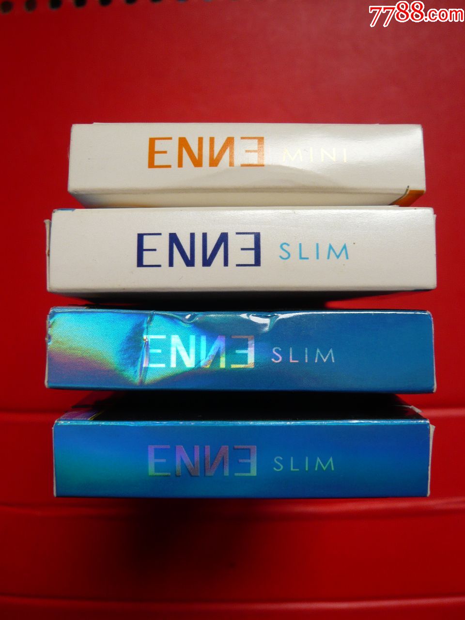 烟标红金龙rgd爱你共4种不同minislim爆珠两种湖北中烟工业