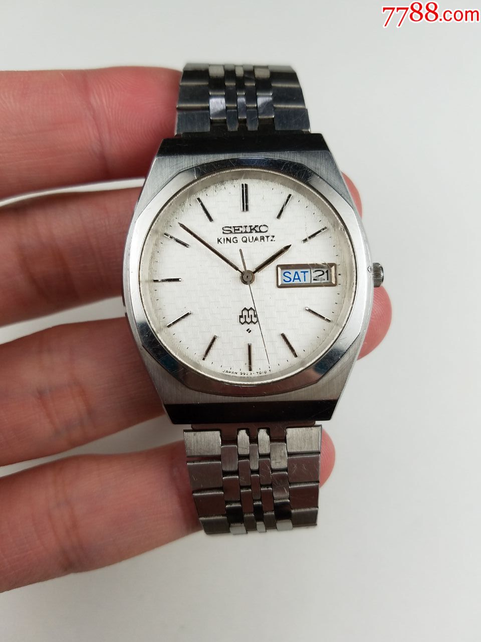 精工顶级石英王kingquartz男表·双水晶振子·走时,手表/腕表_第1张