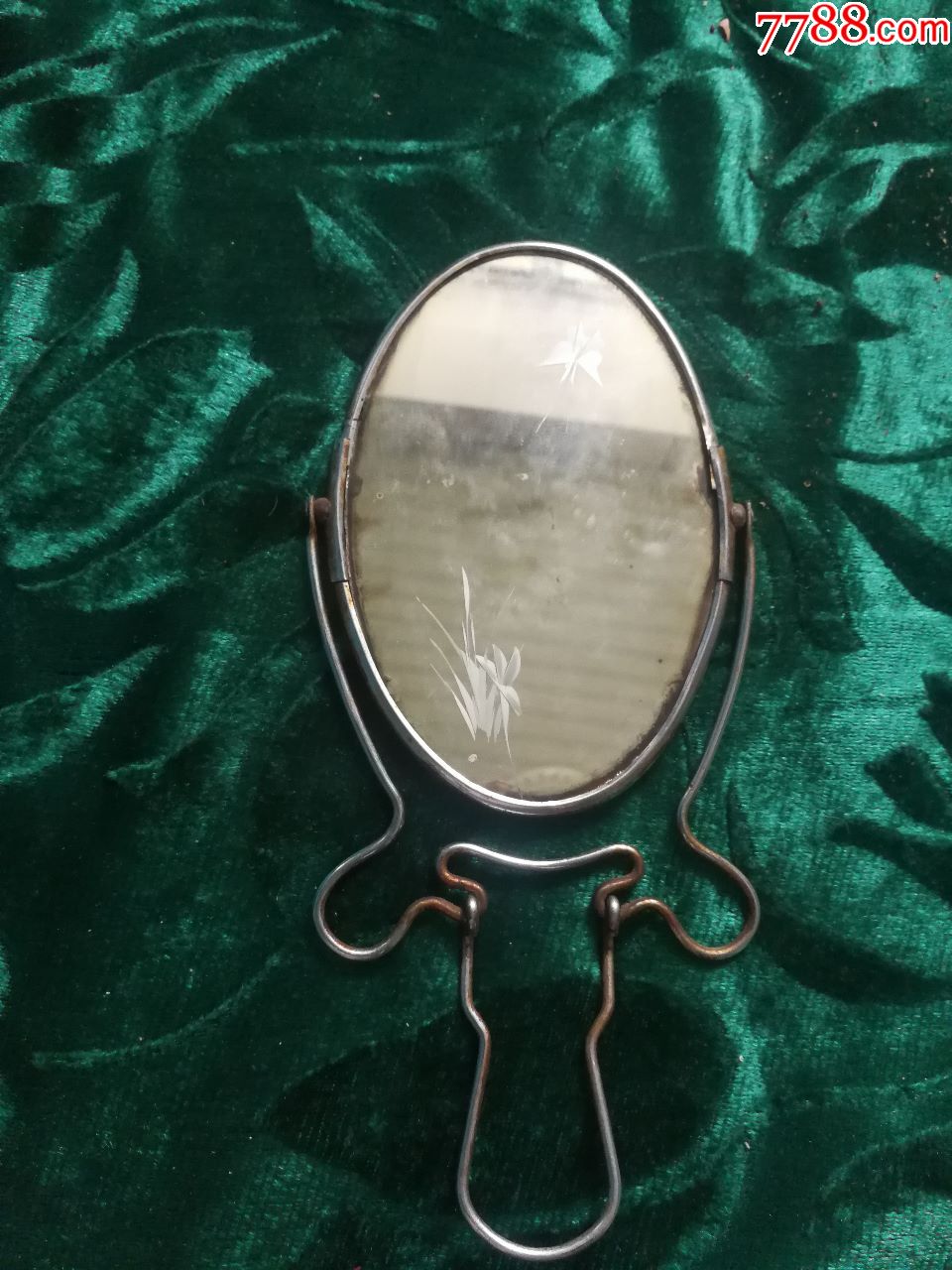 老式玻璃镜一个