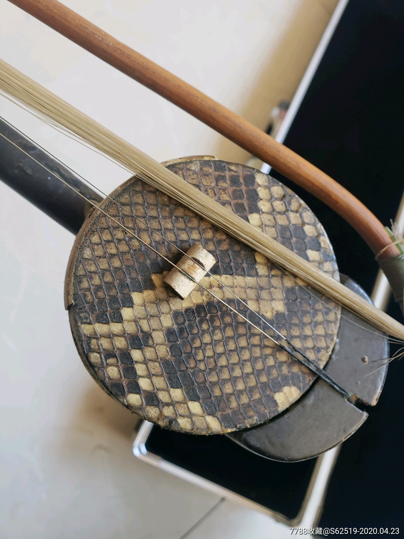 圆筒二胡,拍品不私卖