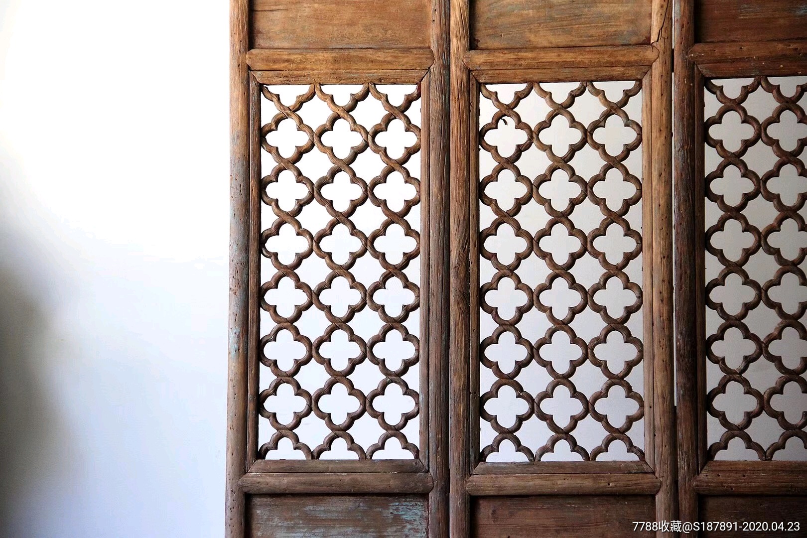 清代早期花窗一套