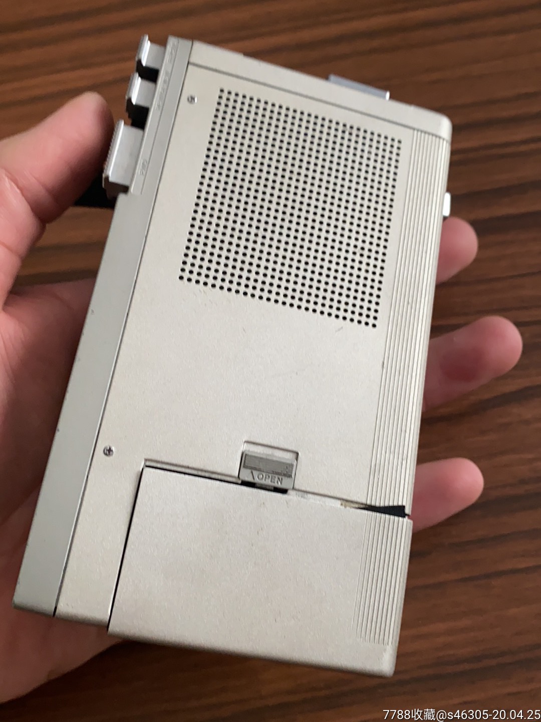 索尼采访机磁带机随身听tcm-100故障机