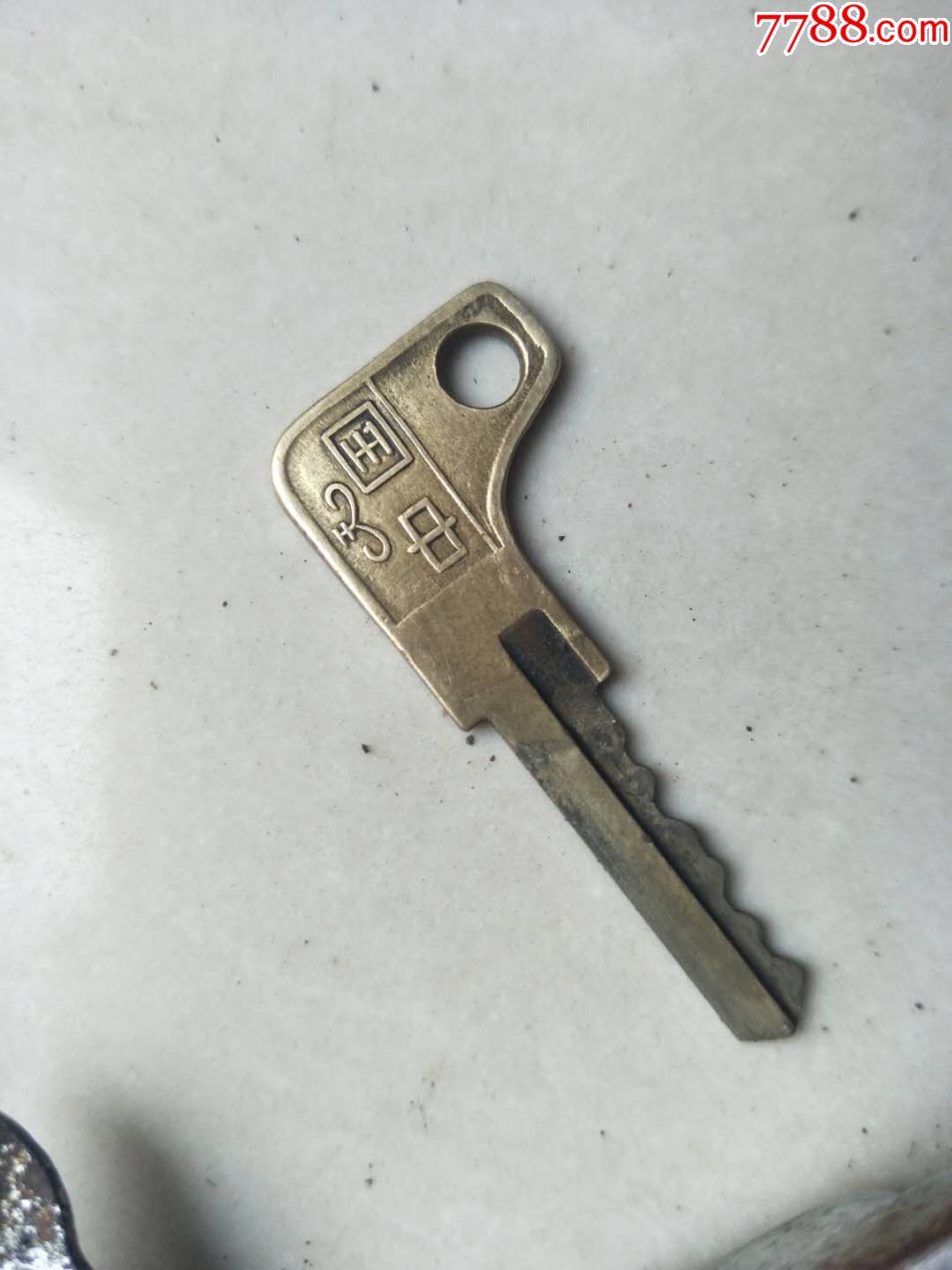 八十年代左右凤凰自行车锁原钥匙一把好用品相如图