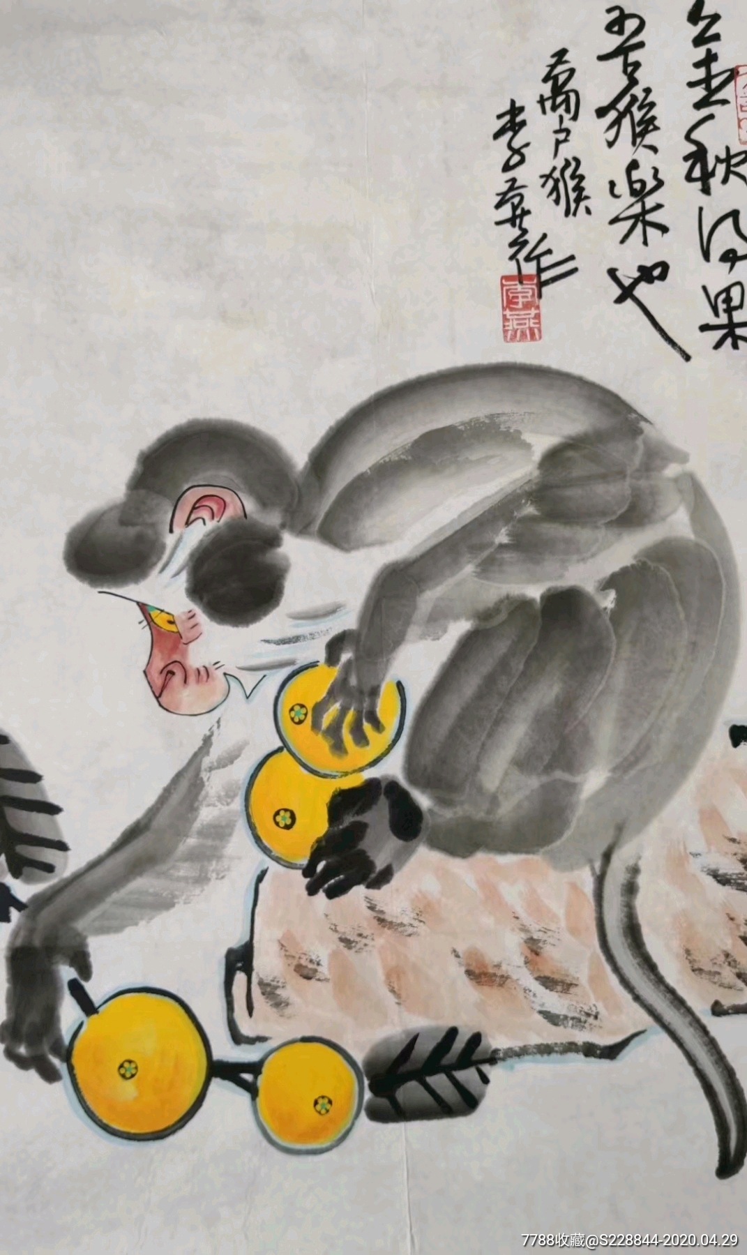 李燕作品68*68-价格:499元-au22928334-花鸟国画原作 -加价-7788书画