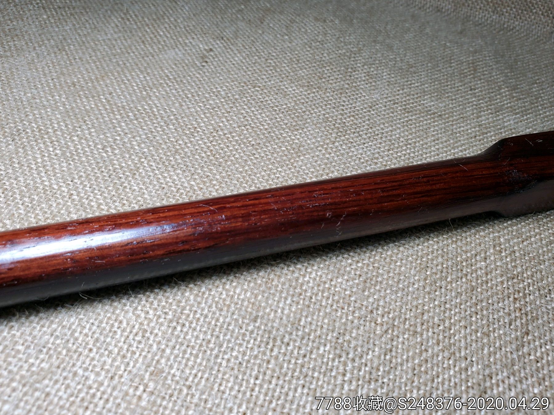 六十年代老红木黄花梨老二胡杆-二胡/胡琴-7788收藏__收藏热线