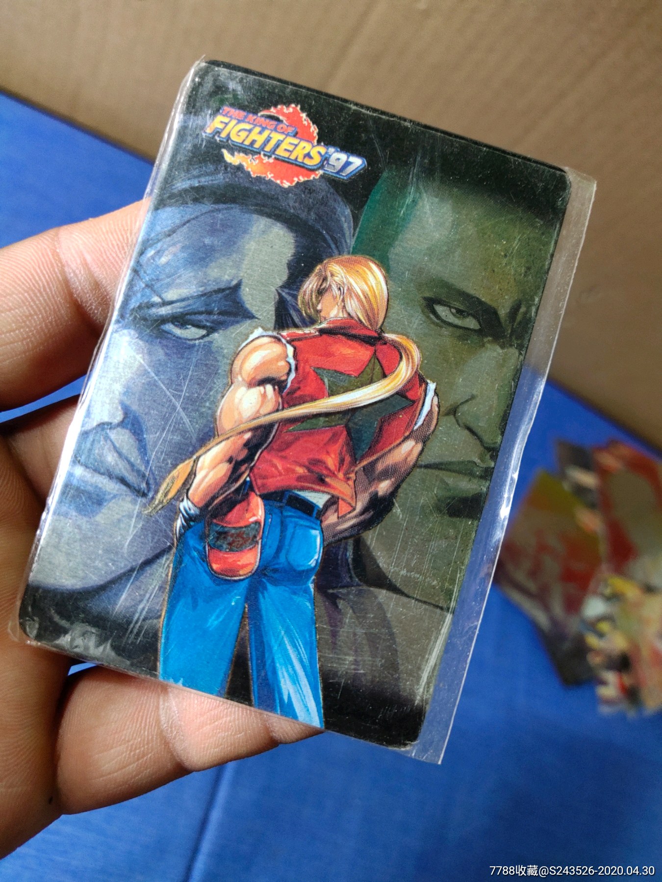 正版拳皇97闪卡金属卡