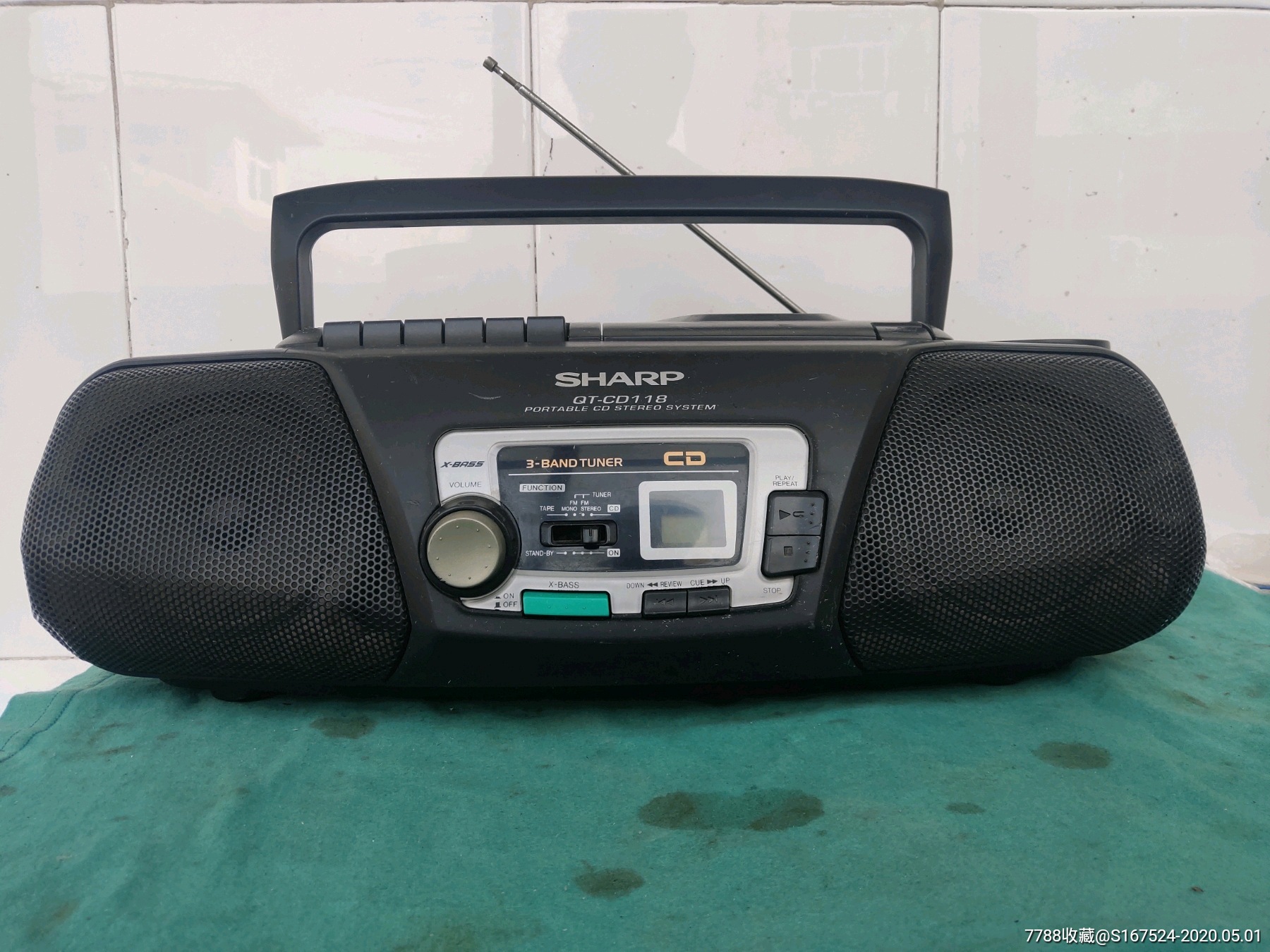 夏普收音机磁带机cd机