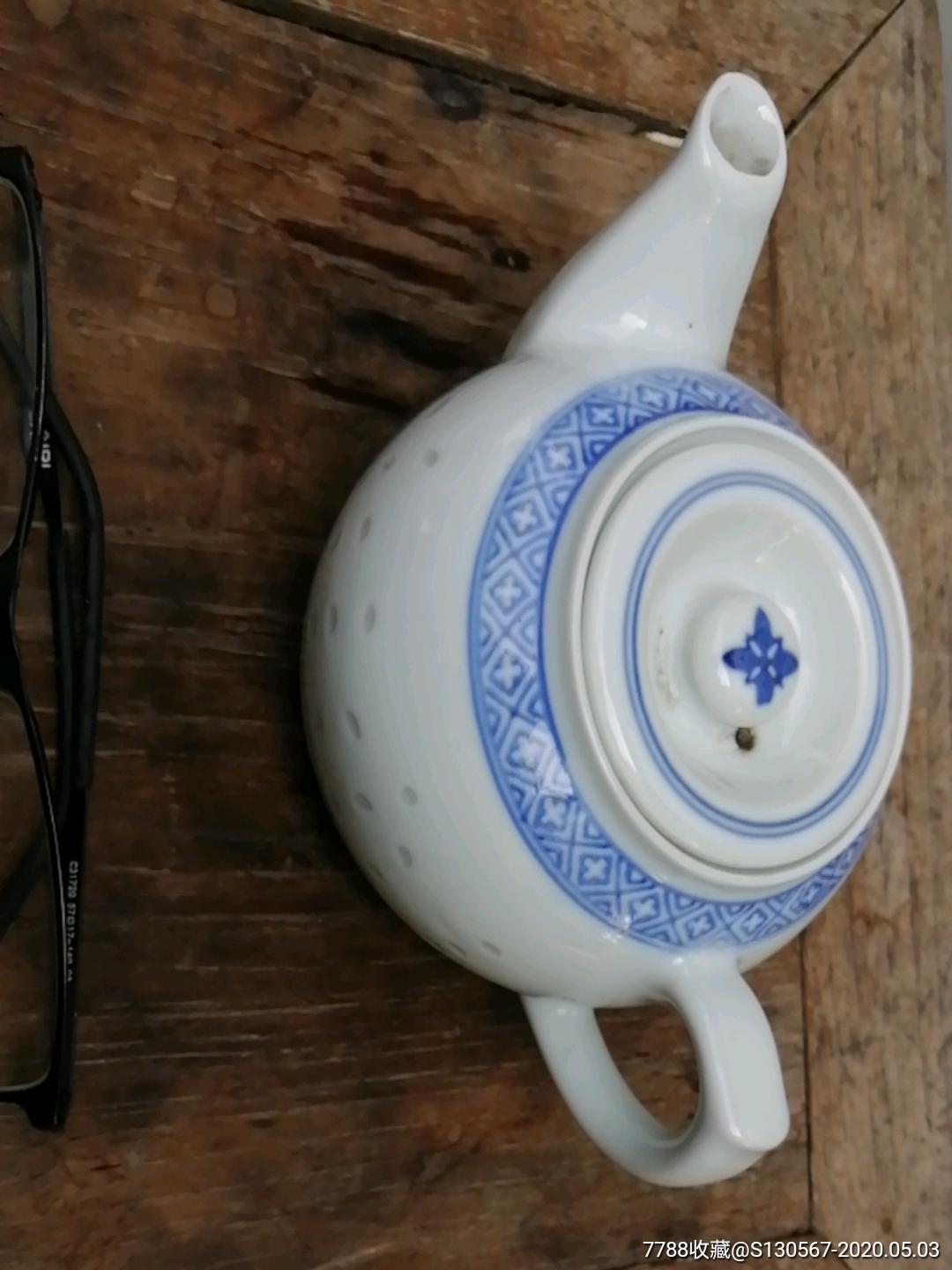 景德镇玲珑茶壶_青白瓷/影青瓷_布衣一人【7788收藏__收藏热线】