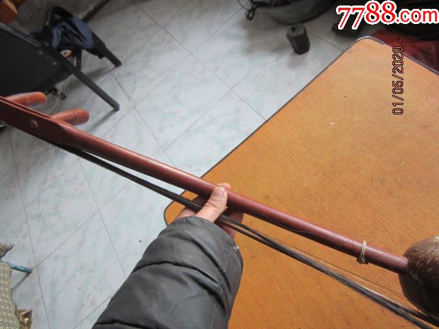 文革手工自制板胡
