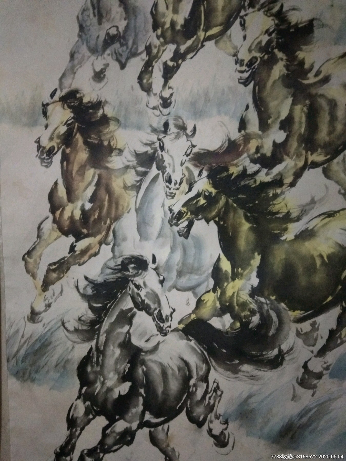 王世昌画马到成功