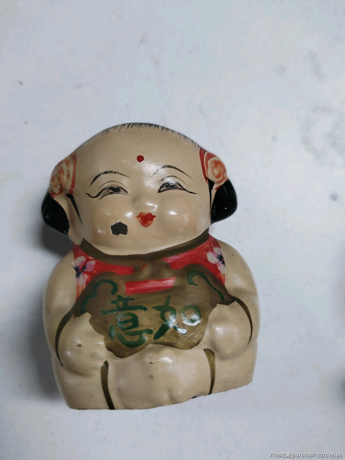 老泥塑童男童女