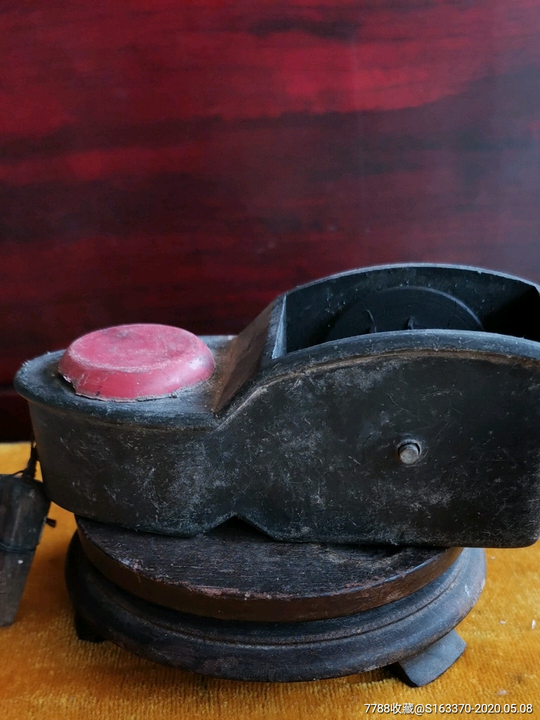 木工老墨斗-墨盒/墨匣-7788收藏