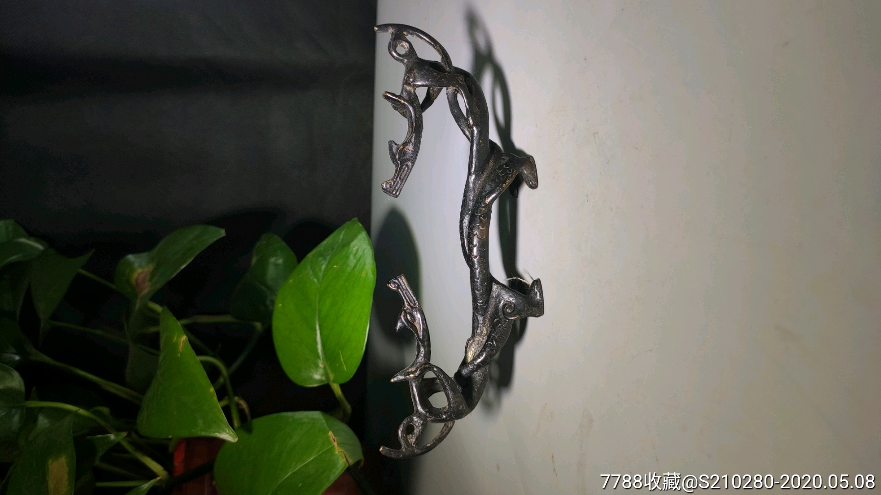 双龙铜笔架-价格:358元-au23024969-笔架/笔搁 -加价-7788收藏__收藏