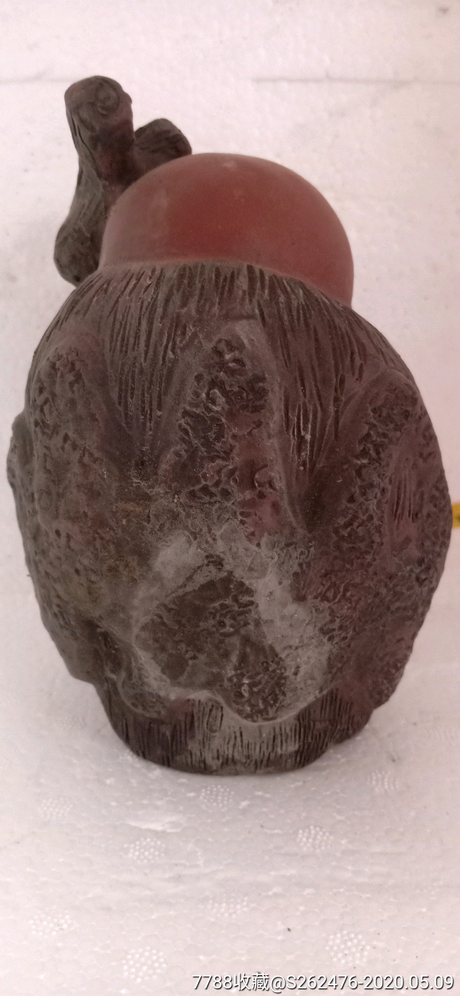 紫砂寿星:梅英款