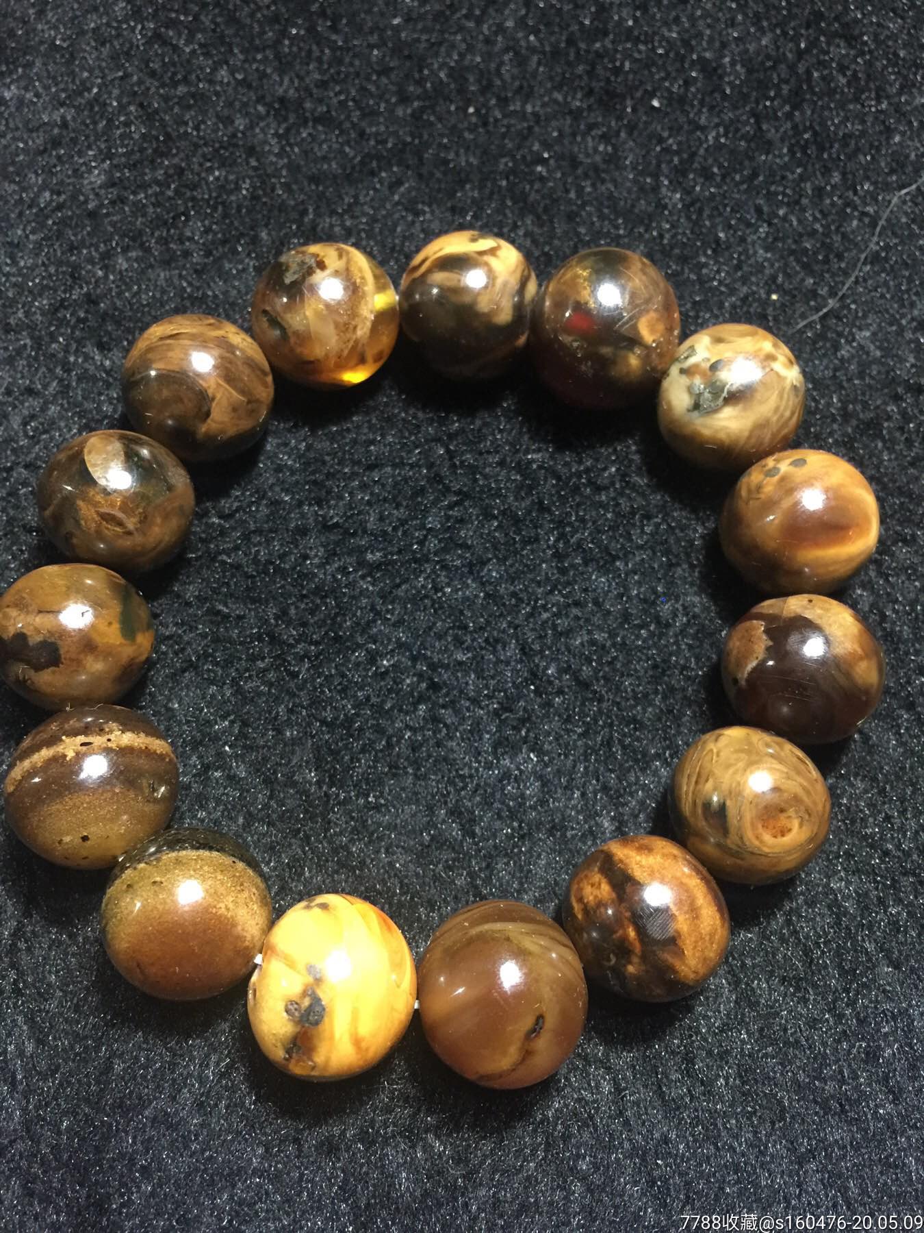 缅甸根珀手串