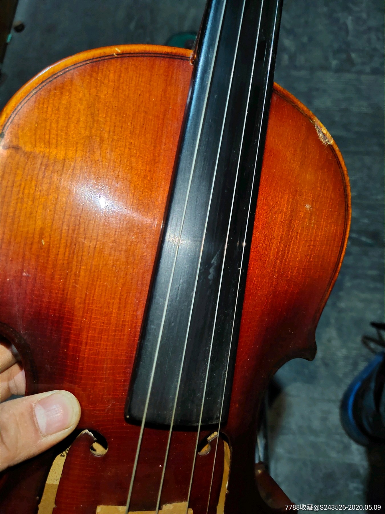 文革百灵牌小提琴