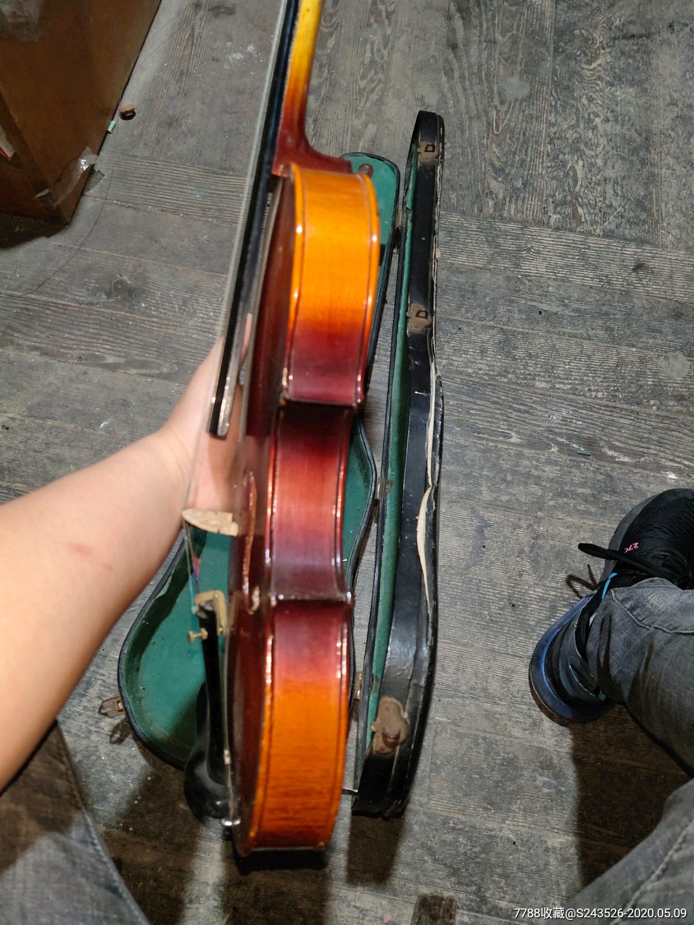 文革百灵牌小提琴